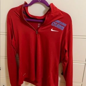 Dri-Fit Quarter Zip- Chicago Cubs